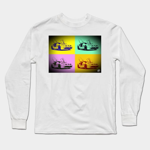 Geo3Doodles Pop t'art SLR Long Sleeve T-Shirt by Geo3doodles